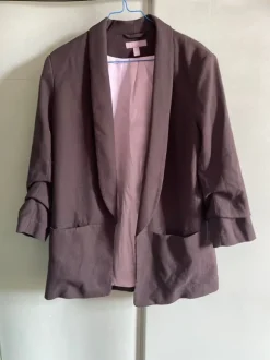 Blazer geraffte Ärmel