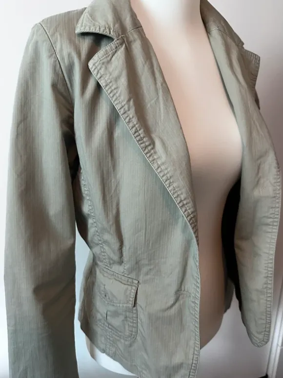 Blazer, helles olivgrün