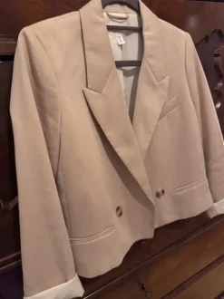 Blazer H&M beige XS Viskose Jacke