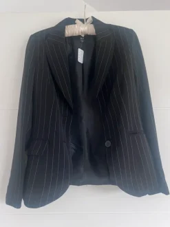 Blazer mit Nadelstreifen