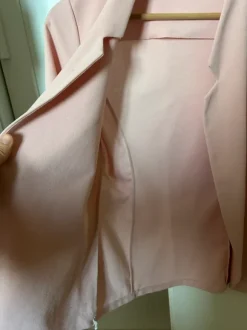 Blazer rosa cipria