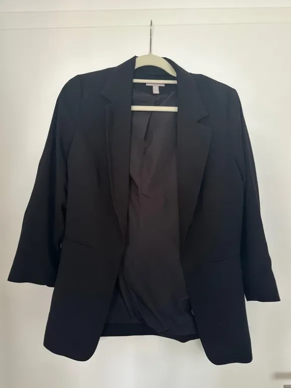 Blazer schwarz h&m 38
