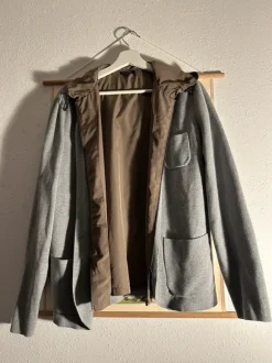 Blazer with a hood Massimo Dutti