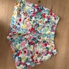 Blümchen Shorts mit Taschen