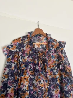 Blumen Bluse