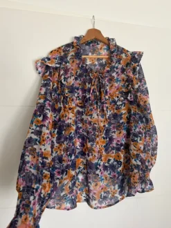 Blumen Bluse