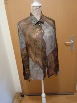 Bluse aus Seide