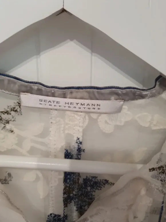 Bluse, transparent