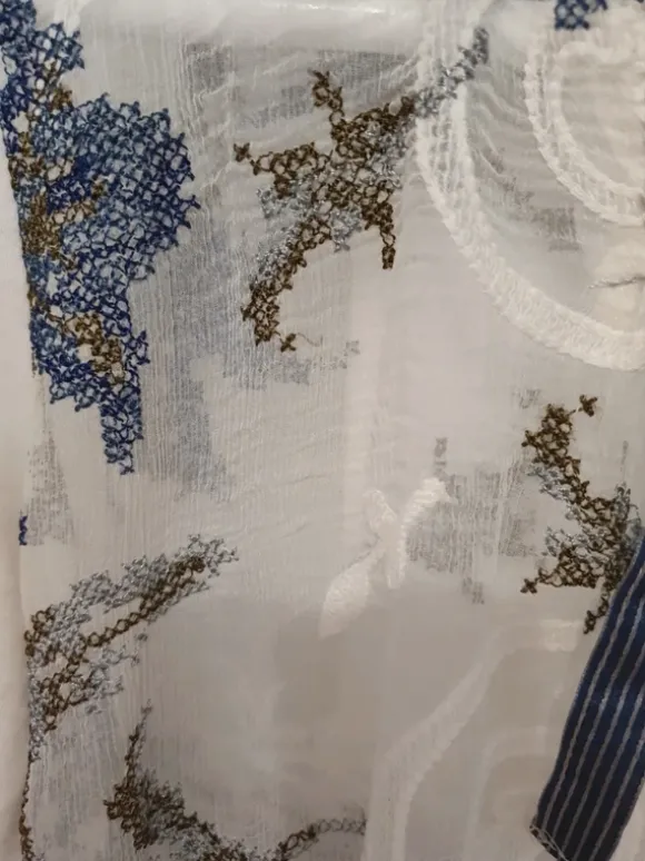 Bluse, transparent
