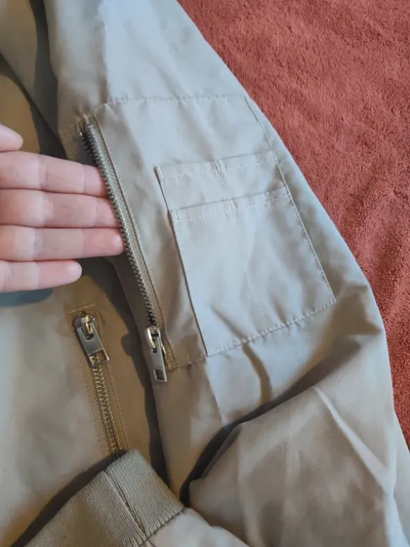 Bomberjacke Gr. M beige Jack & Jones