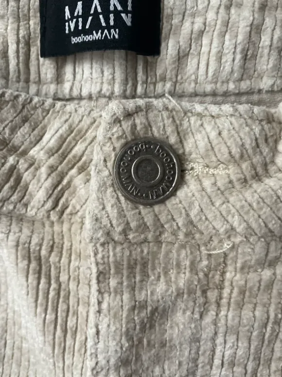 BoohooMAN Corduroy Pants
