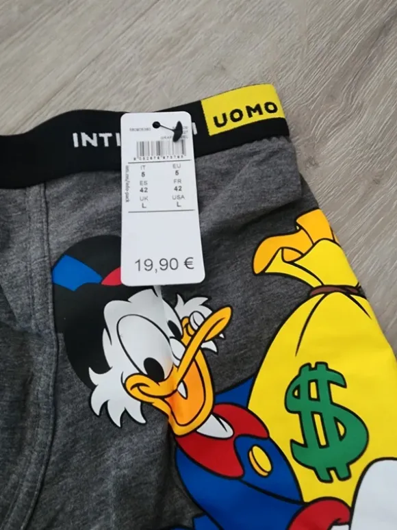 Boxershorts Intimissimi Dagobert Duck Gr.L