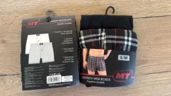 Boxershorts Webboxer 8 Stück Unterhosen Schwarz Rot Blau M