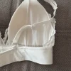 Bralette in Spitze weiß