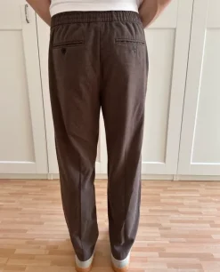 Braune Stoffhose von H&M