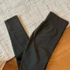 Braune/dunkelgrüne Sportleggins von H&M