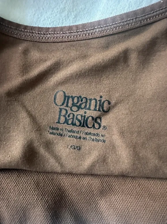 Brauner Bralette BH organic basics