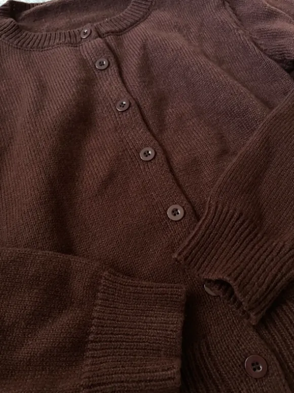 Brauner cardigan