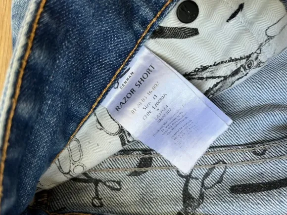 Broek Denham korte broek Razor 31