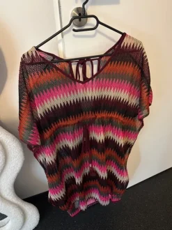 Bunte Strandbluse