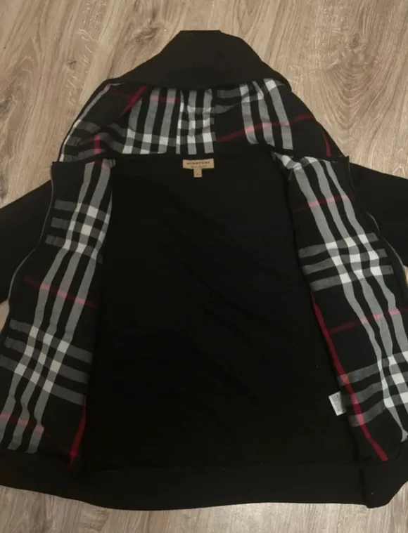 Burberry Zipper schwarz