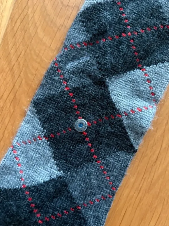 Burlington Kniestrümpfe 42/42 Anthrazit/ Grau