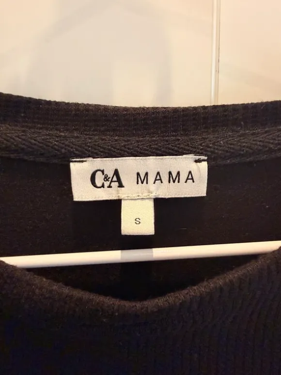 C&A Mama Still- & Umstandskleid schwarz/weiß 🖤