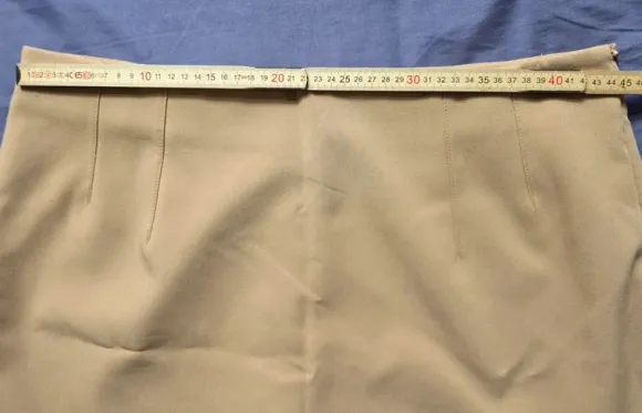 C&A Minirock/ Skort Beige Gr. 44 - Leicht & Top Zustand
