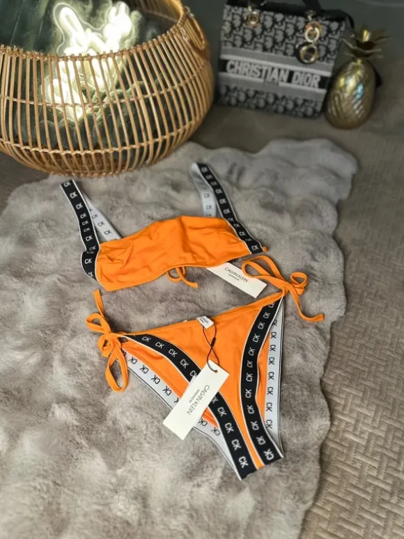 Calvin Klein Bikini orange S neu mit Etikett