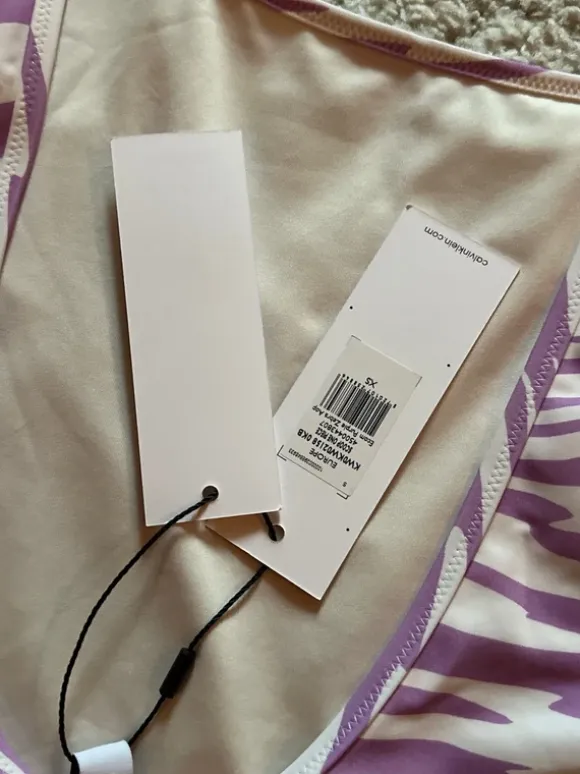 Calvin Klein Damen Badeanzug mit schönem Rückenausschnitt, Gr. XS