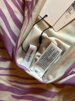 Calvin Klein Damen Badeanzug mit schönem Rückenausschnitt, Gr. XS