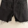 Calvin Klein kurze Jeanshose, schwarz, Größe XL