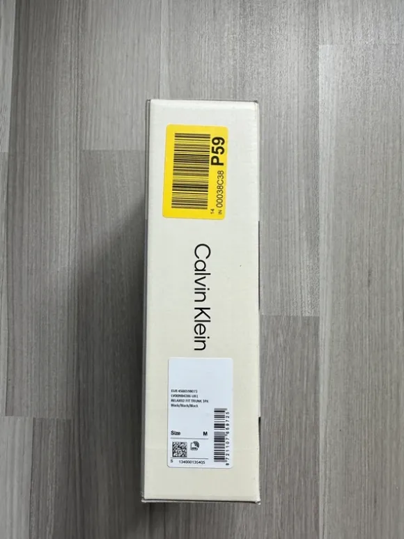 Calvin Klein Underwear Relaxed Fit Trunk Icon Stretch 3er schwarz