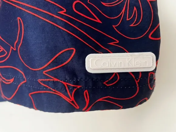 Calvin Klein zwembroek short maat L donkerblauw