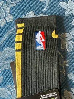 Calzini nba basket nero e oro 42-46
