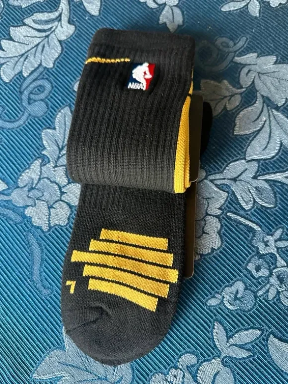 Calzini nba basket nero e oro 42-46