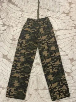 Camouflage cargo pants