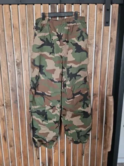 Camouflage parachute broek