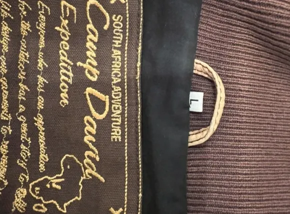Camp David Lederjacke Gr. L