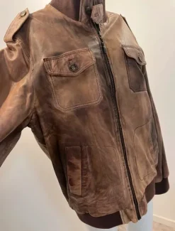 Camp David Lederjacke Gr. L