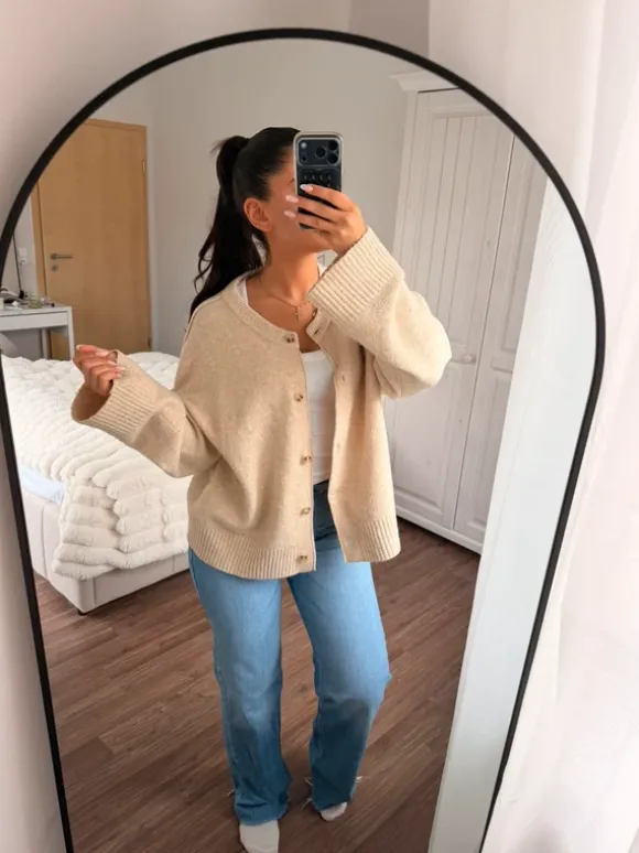 Cardigan, Strickjacke, Jacke, Strick, Pullover, Oberteil