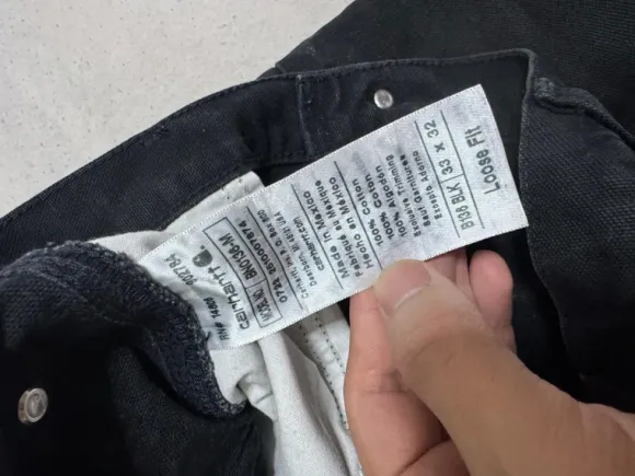 Carhartt Double Knee B136 BLK Pants