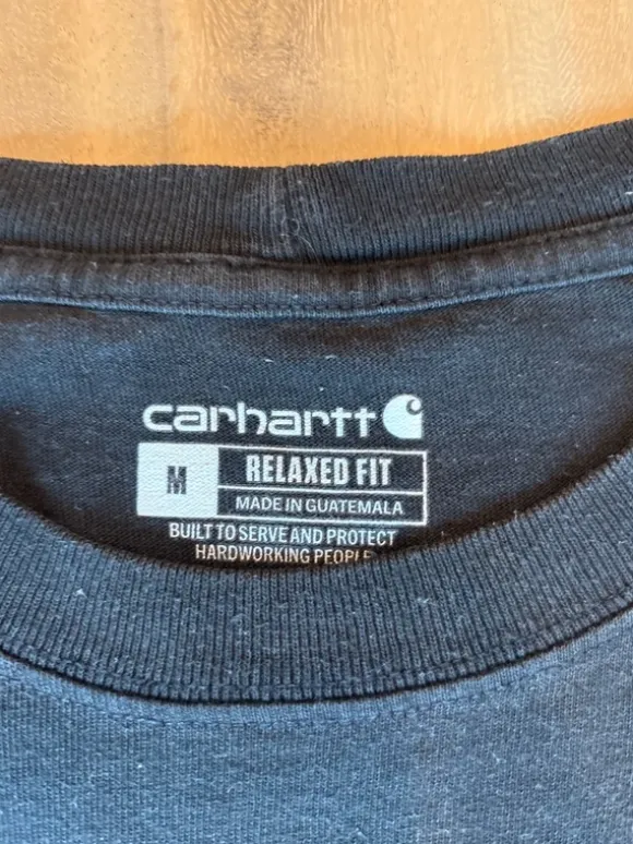 Carhartt shirt maat M zwart