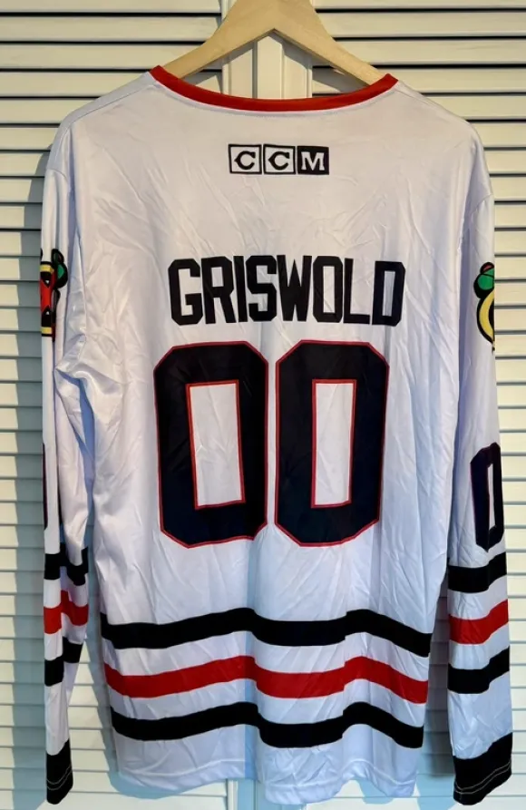 CCM Eishockey Trikot Griswold 00, L, (eine schöne Bescherung) Replica