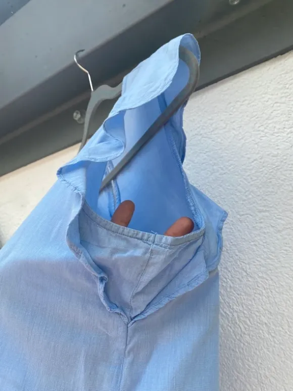 Cecil Bluse hellblau Gr.38 ärmellos