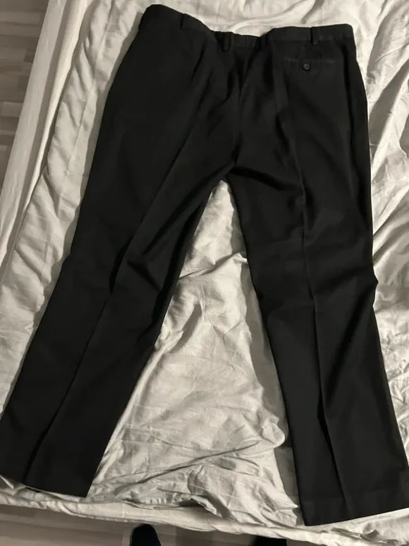 Cedar Wood State Herren Stoffhose - Schwarz / Regular Fit