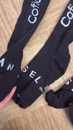 Chaussette noir cofidis