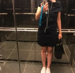 Chices Cos Kleid blau