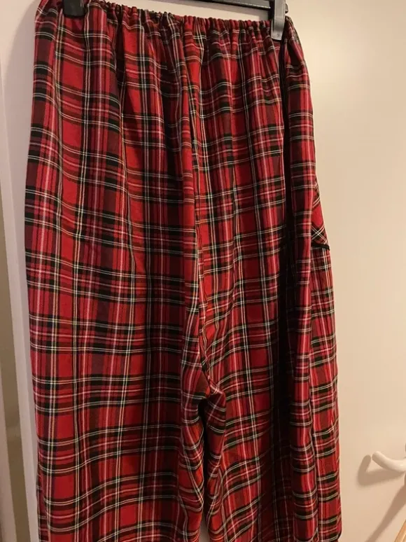 Clownshose + Umhängekrawatte/Mütze