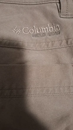 Columbia Field Gear Wanderhose – W34/L30 – Omni-Shield – Khaki